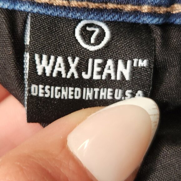 ๐๐Wax Jean Butt Enhancing Push-Up High-Rise Stretchy Skinny Jeans. - Picture 4 of 4